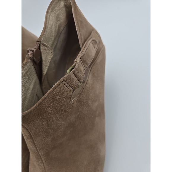 Tsubo Beige Suede Leather Zip Ankle Boots Womens‎ Size 6.5 Style 1002528-Mink - Picture 9 of 12